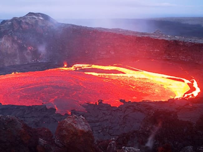 El volcán Kilauea, en Hawaii. Foto: Externos/Colprensa.