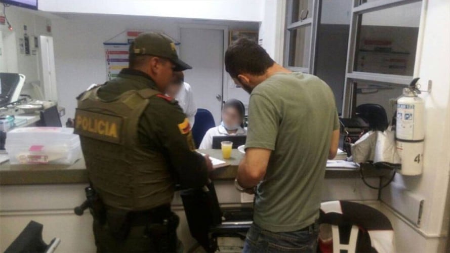 Alejandro Giraldo Montes, de 26 años, asesinó en sus cinco sentidos, el pasado 21 de mayo, a su hermana Manuela Giraldo. Foto: Policía Nacional