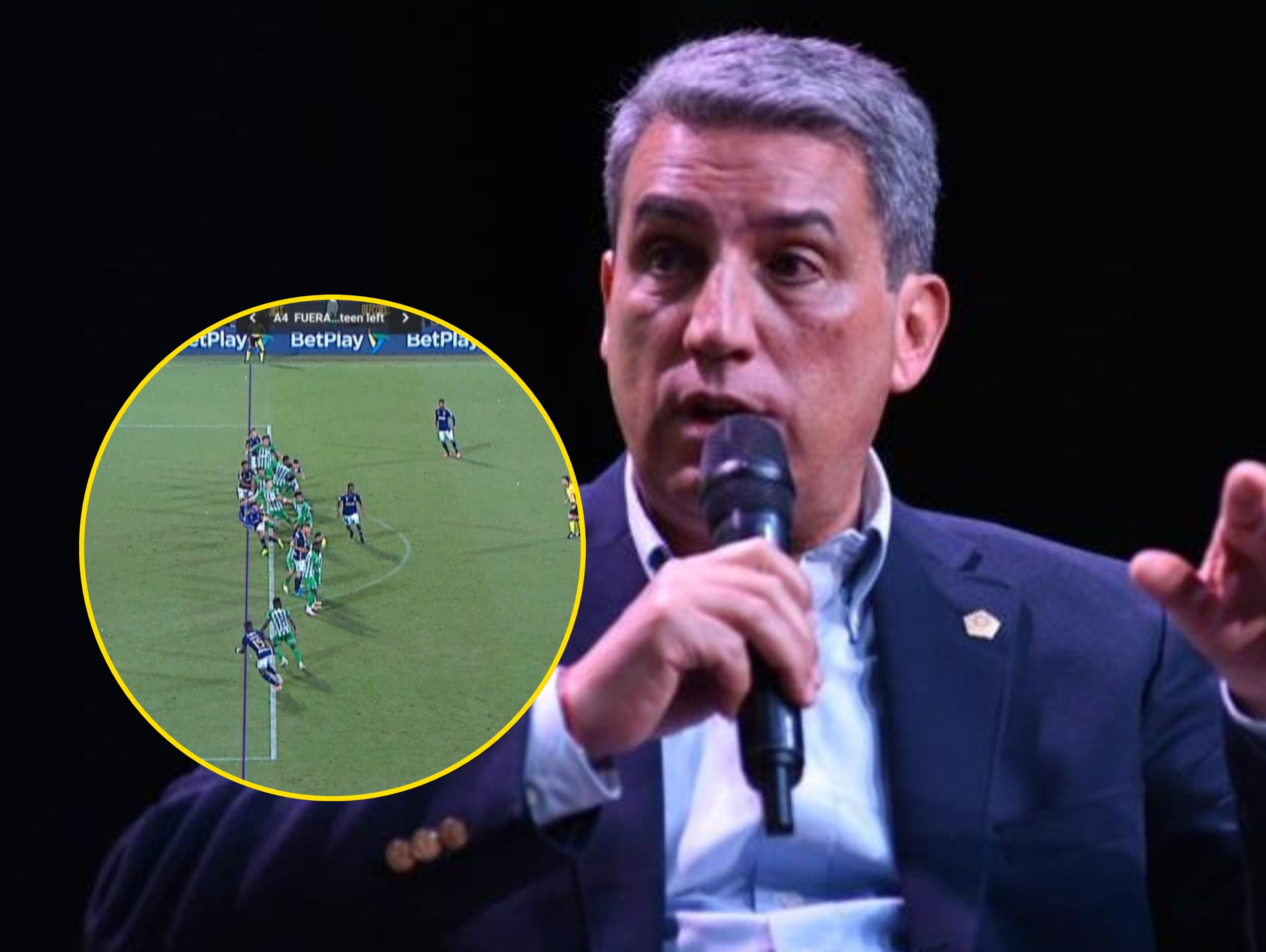 Seguro hay explicación: Fernando Jaramillo tras polémica del VAR en Nacional-Millonarios