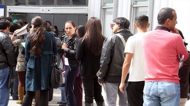 Según el Dane, en julio la tasa del desempleo fue de 14.3 %. . Foto: Colprensa