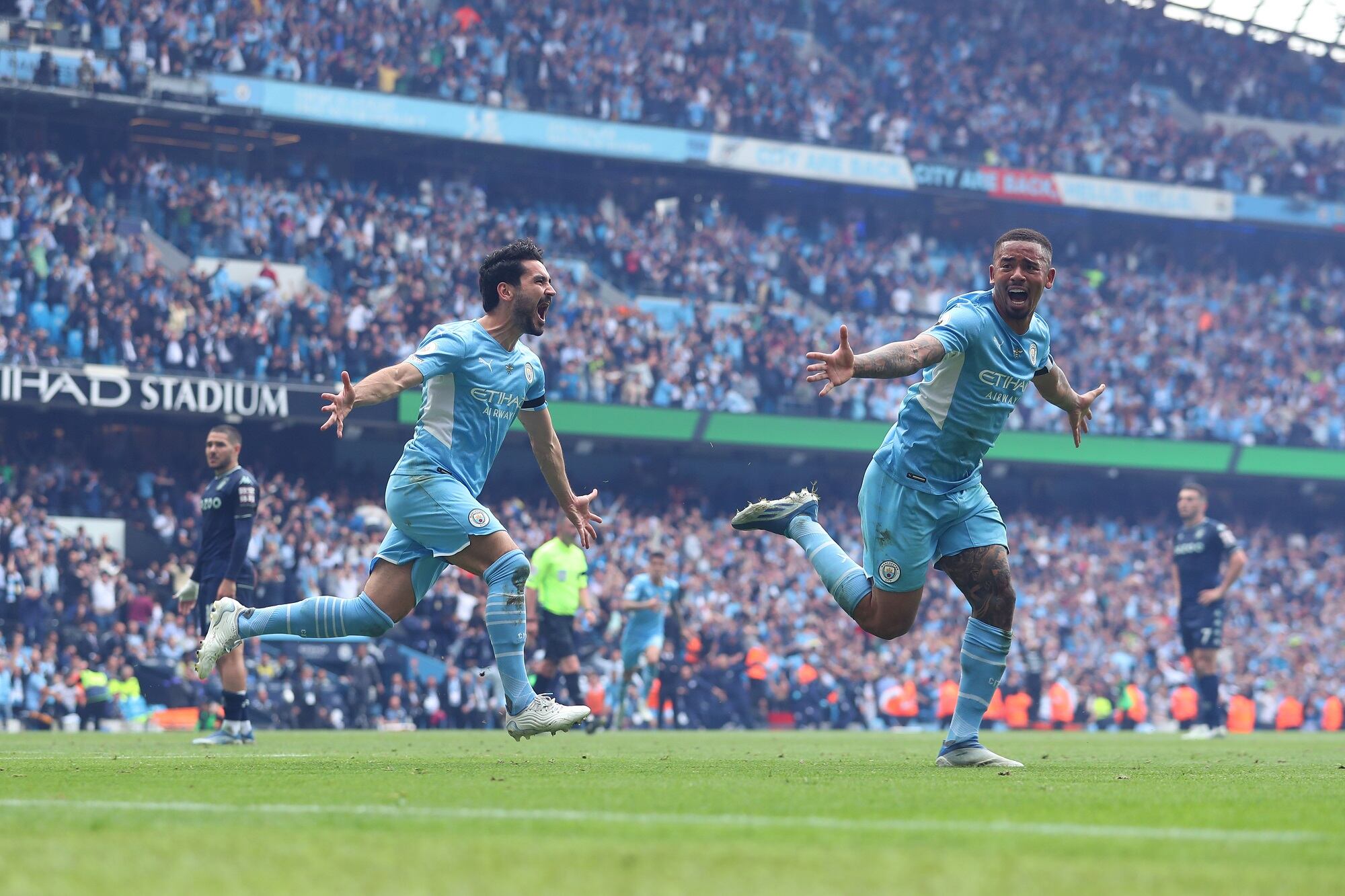 Manchester City, campeón de la Premier League 2021/2022 (Photo by Robbie Jay Barratt - AMA/Getty Images)