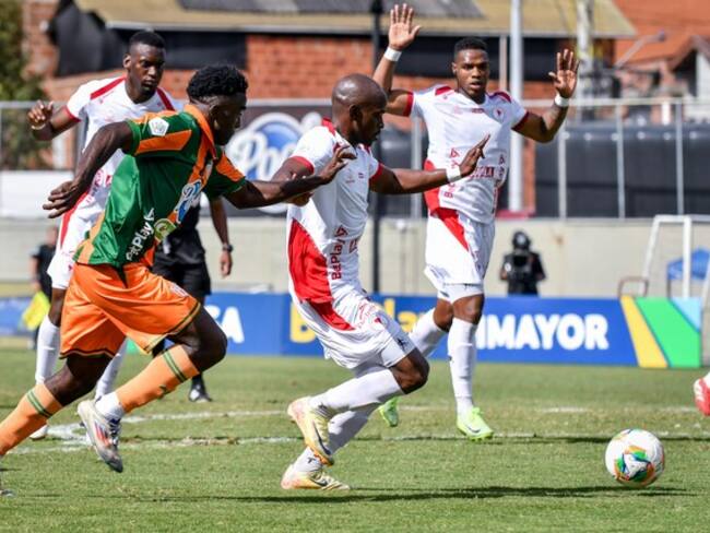 Envigado vs. América. Foto: Colprensa.
