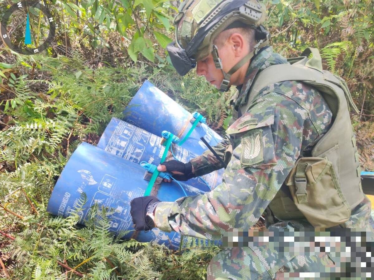 Ejército frustró atentado contra la base militar en El Tarra