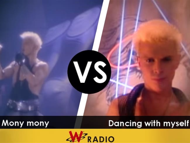 ¿&quot;Mony mony&quot; o &quot;Dancing with myself&quot; de Billy Idol?. Foto: En YouTube, emimusic