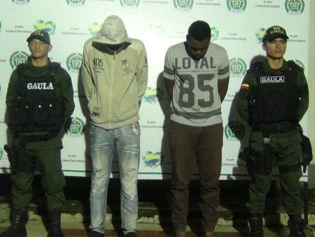Capturan a dos extorsionistas en Santander de Quilichao, Cauca