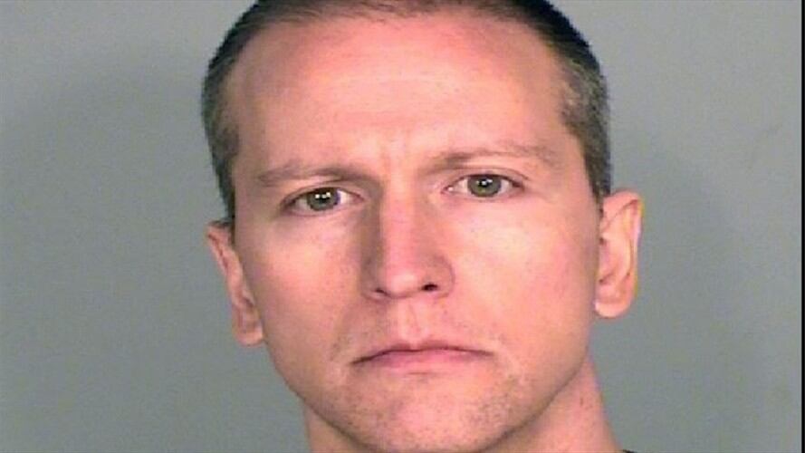 Derek Chauvin, policía acusado de la muerte de George Floyd. Foto: Ramsey County Sheriff's Office via Getty Images