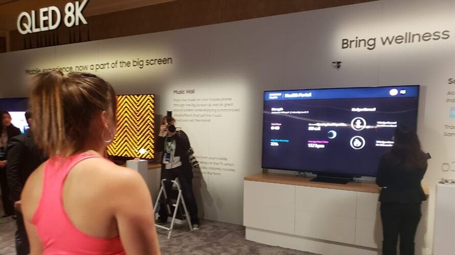 Televisores 8K, que se arman como legos y verticales, lo nuevo de Samsung. Foto: Cortesía.