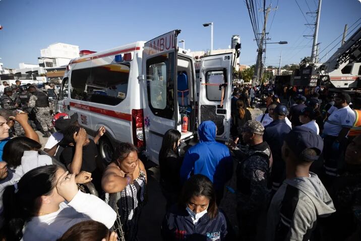 Colapso en discoteca. Foto: EFE.