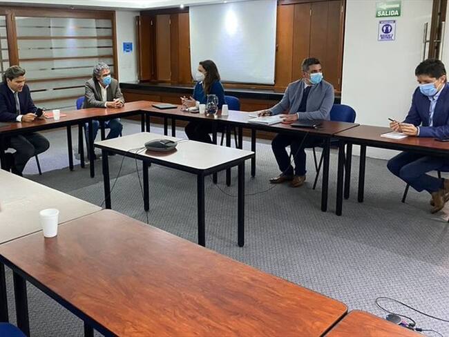 ONU escuchó preocupaciones de Fajardo por el proceso que adelanta la Fiscalía en su contra . Foto: Cortesía Sergio Fajardo