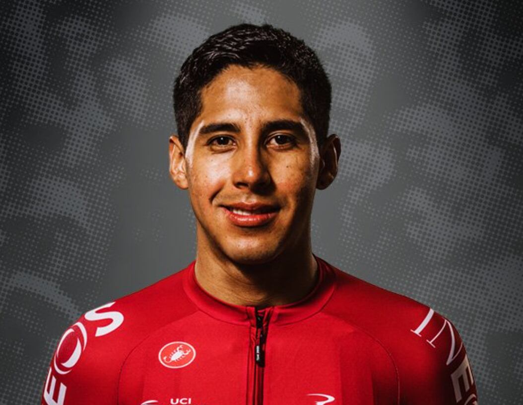 Brandon Rivera. Foto/Instagram equipo Ineos