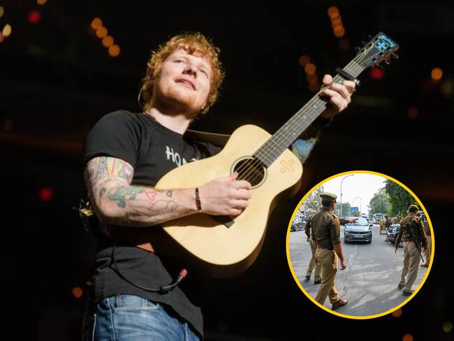 Fotografía de referencia de Ed Sheeran. FOTO: Getty Images