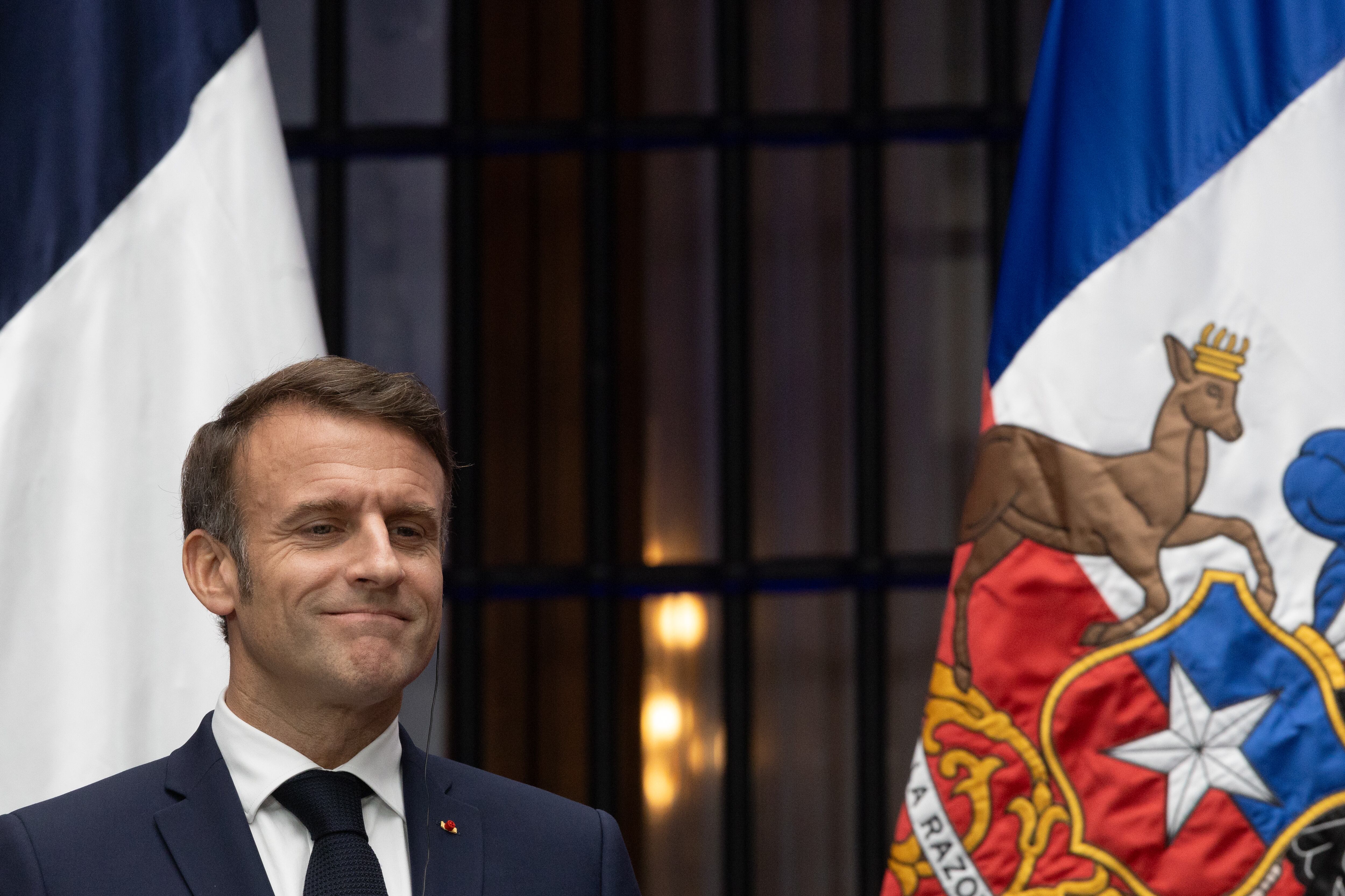 El presidente de Francia, Emmanuel Macron FOTO:  EFE/ Ailen Díaz