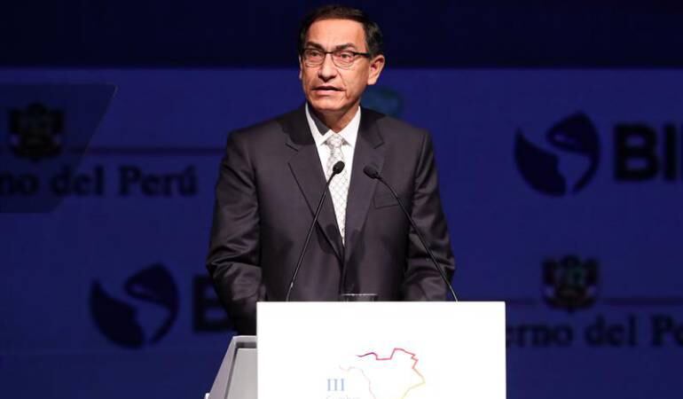 Martín Vizcarra. Foto: EFE