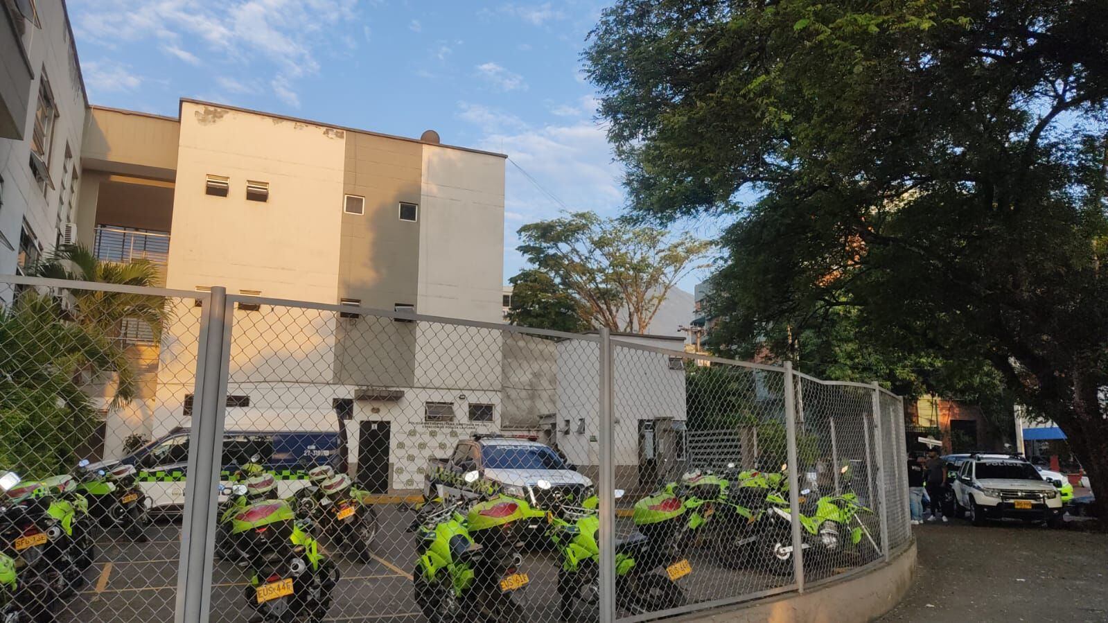 Estación de Policía La Flora. Foto: Cortesía.