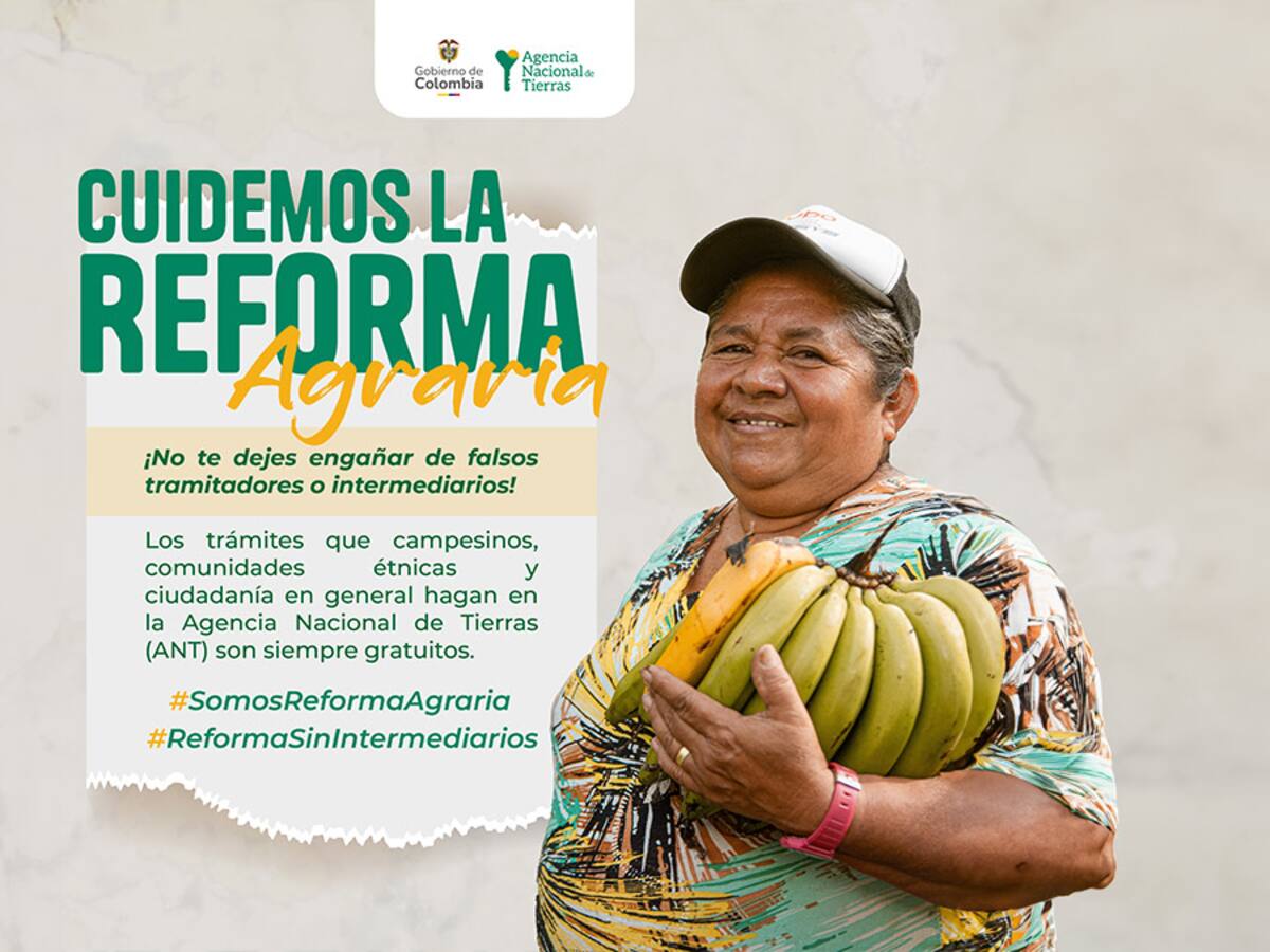 Falsos tramitadores están engañando a campesinos y ciudadanos: la ANT advirtió cómo evitarlo