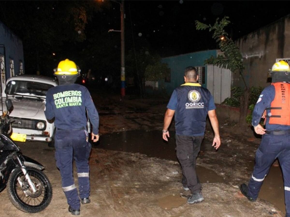 Activan alertas por temporada de lluvias en Santa Marta