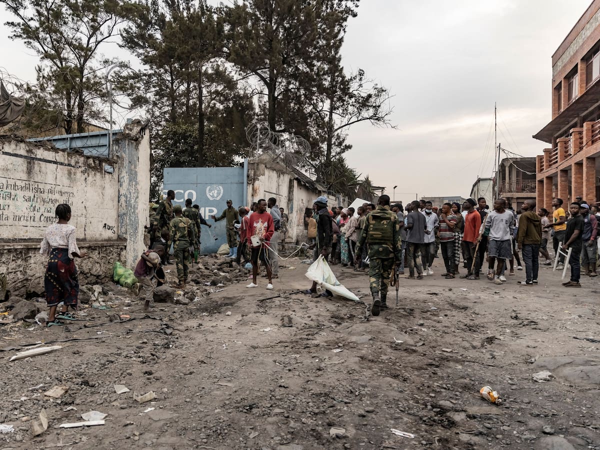 Al menos 15 muertos en las protestas contra la misión de paz de la ONU en el Congo