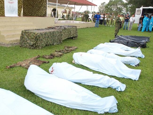 Bajas del Ejército. Foto: Colprensa