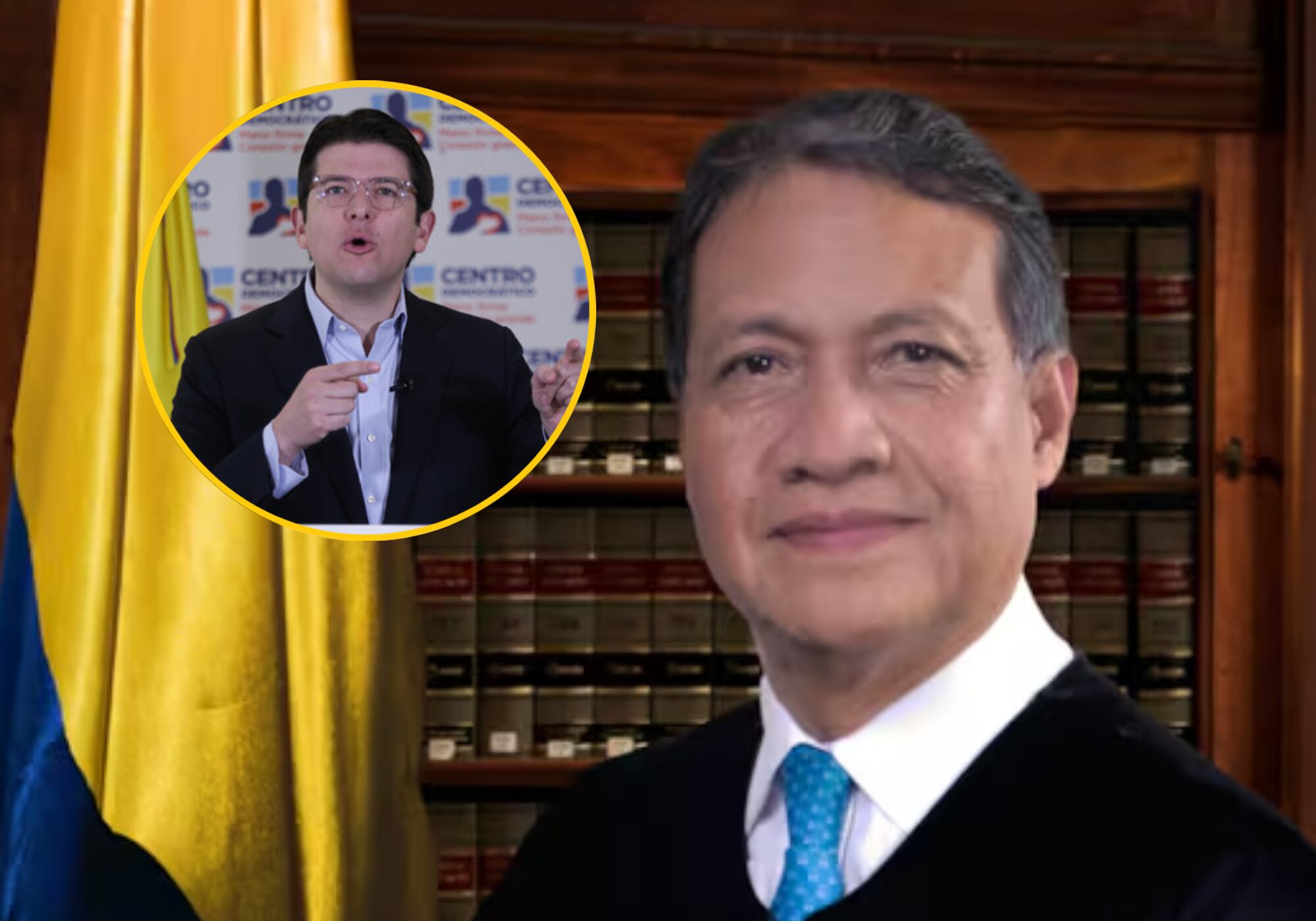 Luis Alberto Álvarez y Miguel Uribe. Foto: Suministrada / (Colprensa - Cristian Bayona).