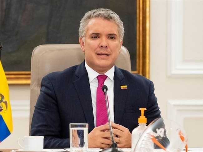 Iván Duque, presidente . Foto: Colprensa