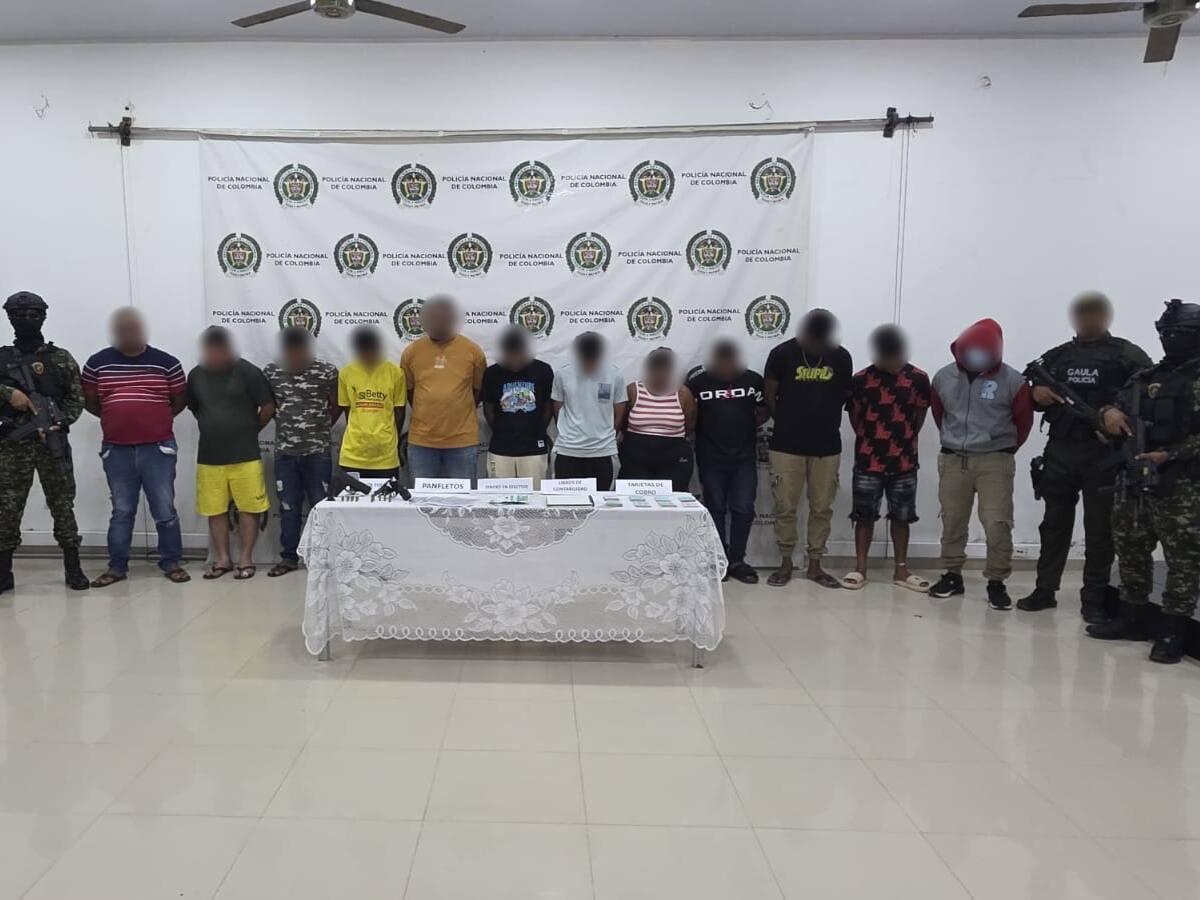 Solicitan cárcel para 12 presuntos extorsionistas en Córdoba: intimidaban a alrededor de 300 personas