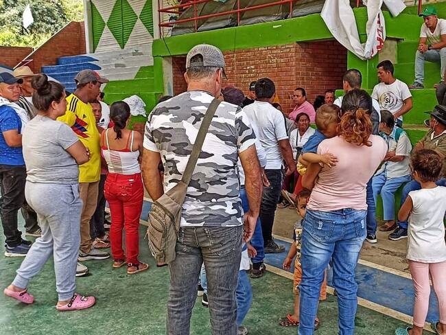 Los afectados están recibiendo la ayuda humanitaria. Crédito: Colprensa.