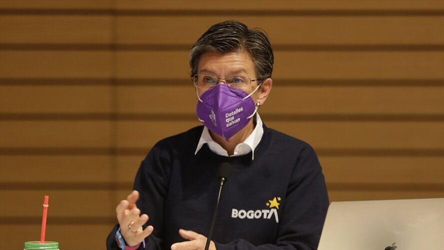 Claudia López se refirió a los hechos en los que resultó gravemente herido el joven Gareth Sella. Insiste en que se requiere una reforma a la policía. . Foto: Colprensa - Álvaro Tavera