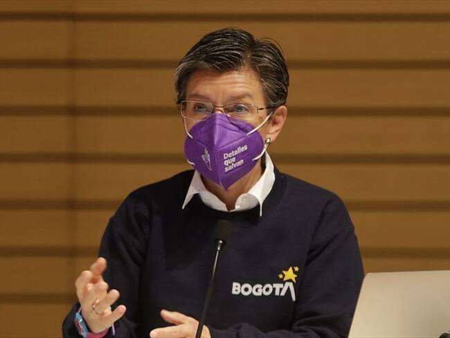 Claudia López se refirió a los hechos en los que resultó gravemente herido el joven Gareth Sella. Insiste en que se requiere una reforma a la policía. . Foto: Colprensa - Álvaro Tavera