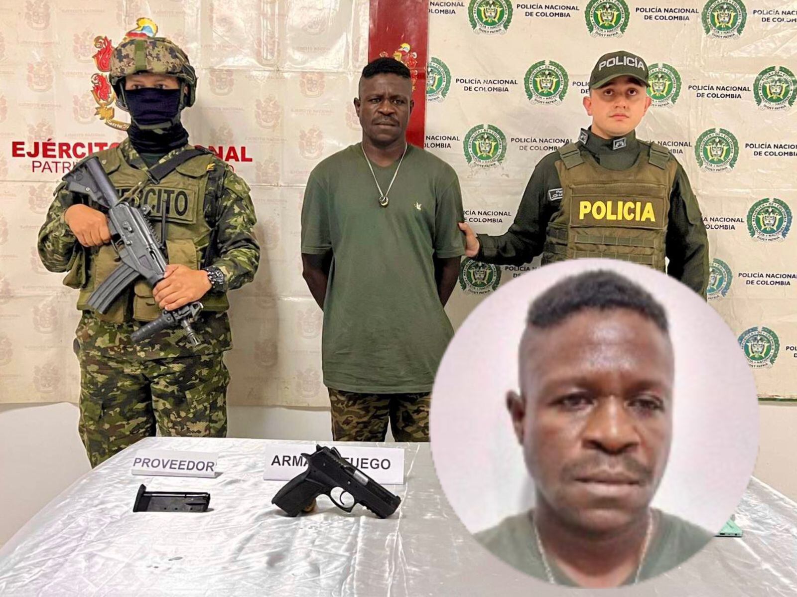 Cayó segundo cabecilla de disidencias Farc en Caquetá: Ejército lo capturó en Puerto Rico. Foto: Suministrada.