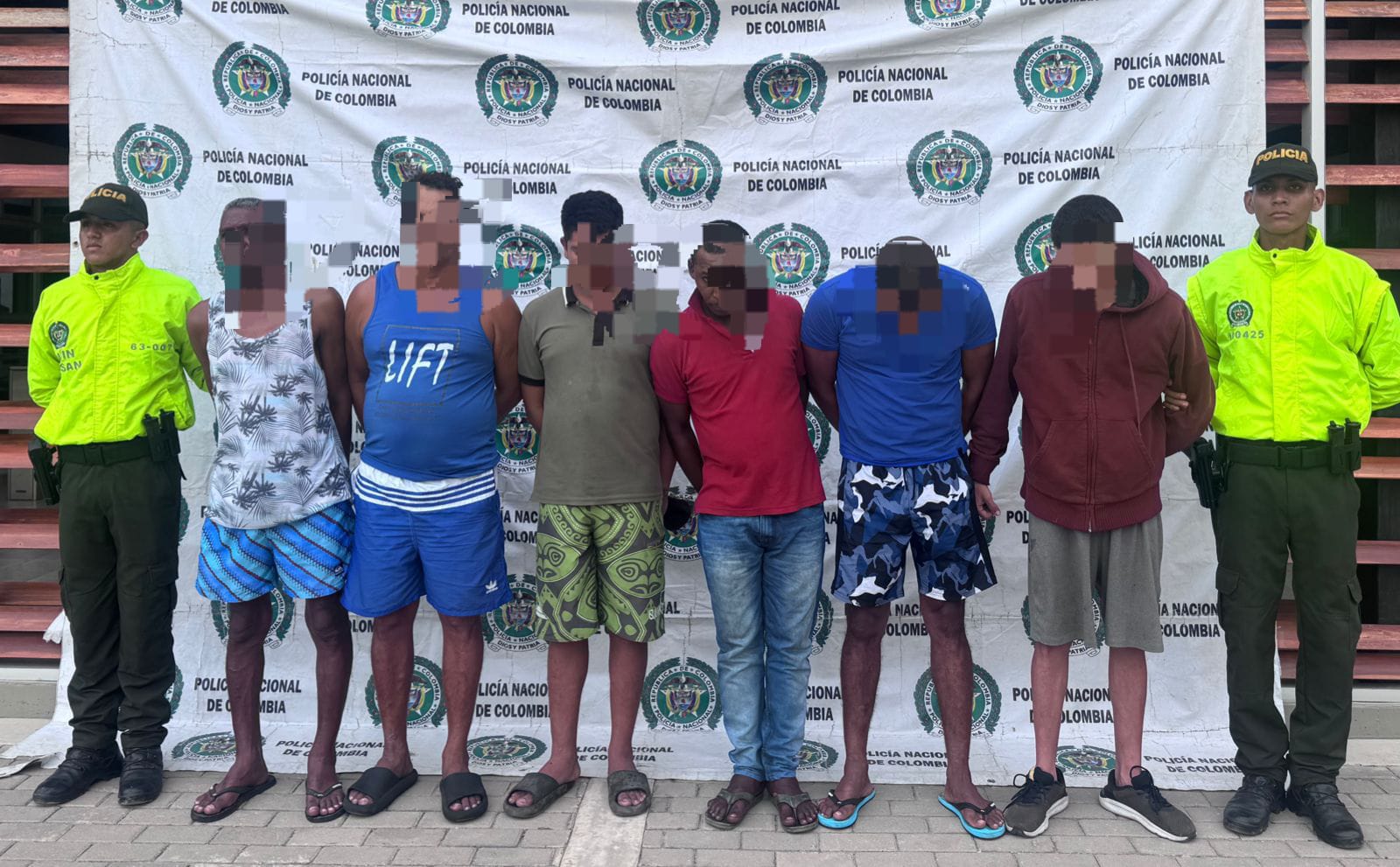 Captura de “Los Ambulantes”/ Policía Metropolitana de Santa Marta.