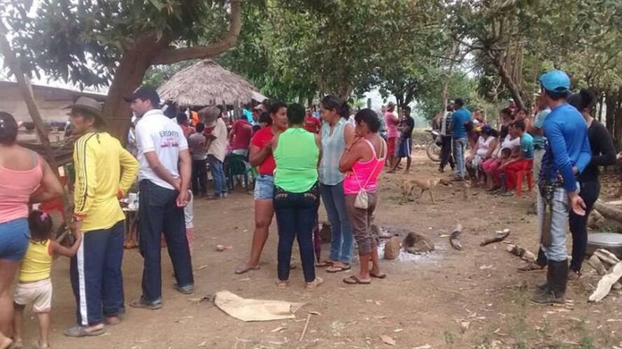 Con guerra y desplazamientos inició el 2021 en zona rural de Cúcuta. Foto: Colprensa