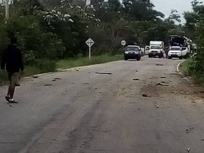 Denuncian retén ilegal cerca a puesto de control del Ejército en Arauca