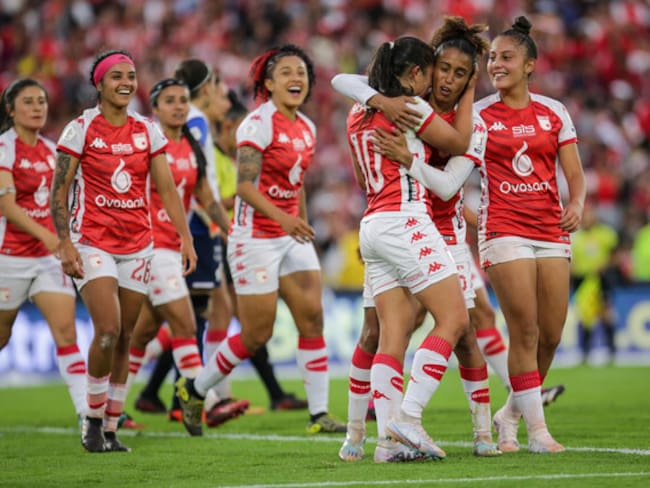 Independiente Santa Fe femenino. Foto: (Colprensa - Mariano Vimos)