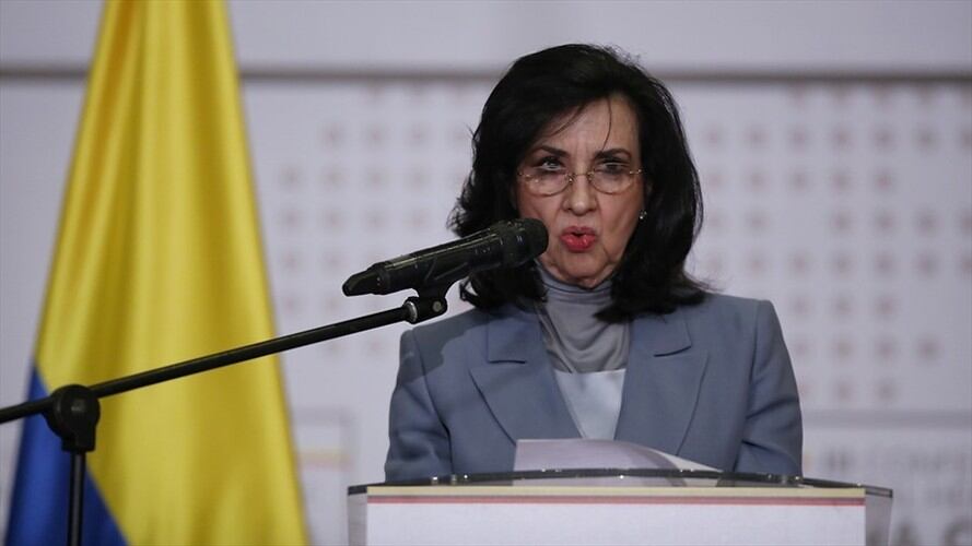 La canciller Claudia Blum explicó que falta aprobar el monto para brindarles asistencia. Foto: Colprensa