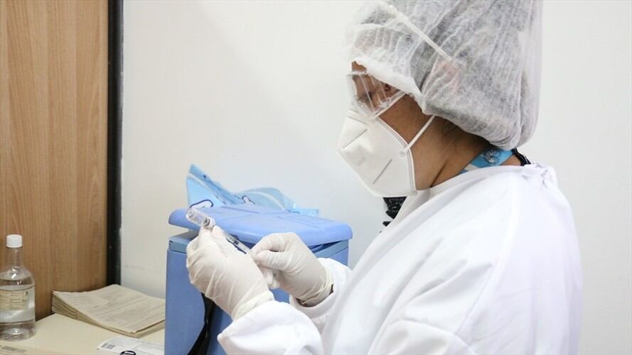 Avanza la vacunación contra el covid-19 de los adultos mayores. Foto: Colprensa