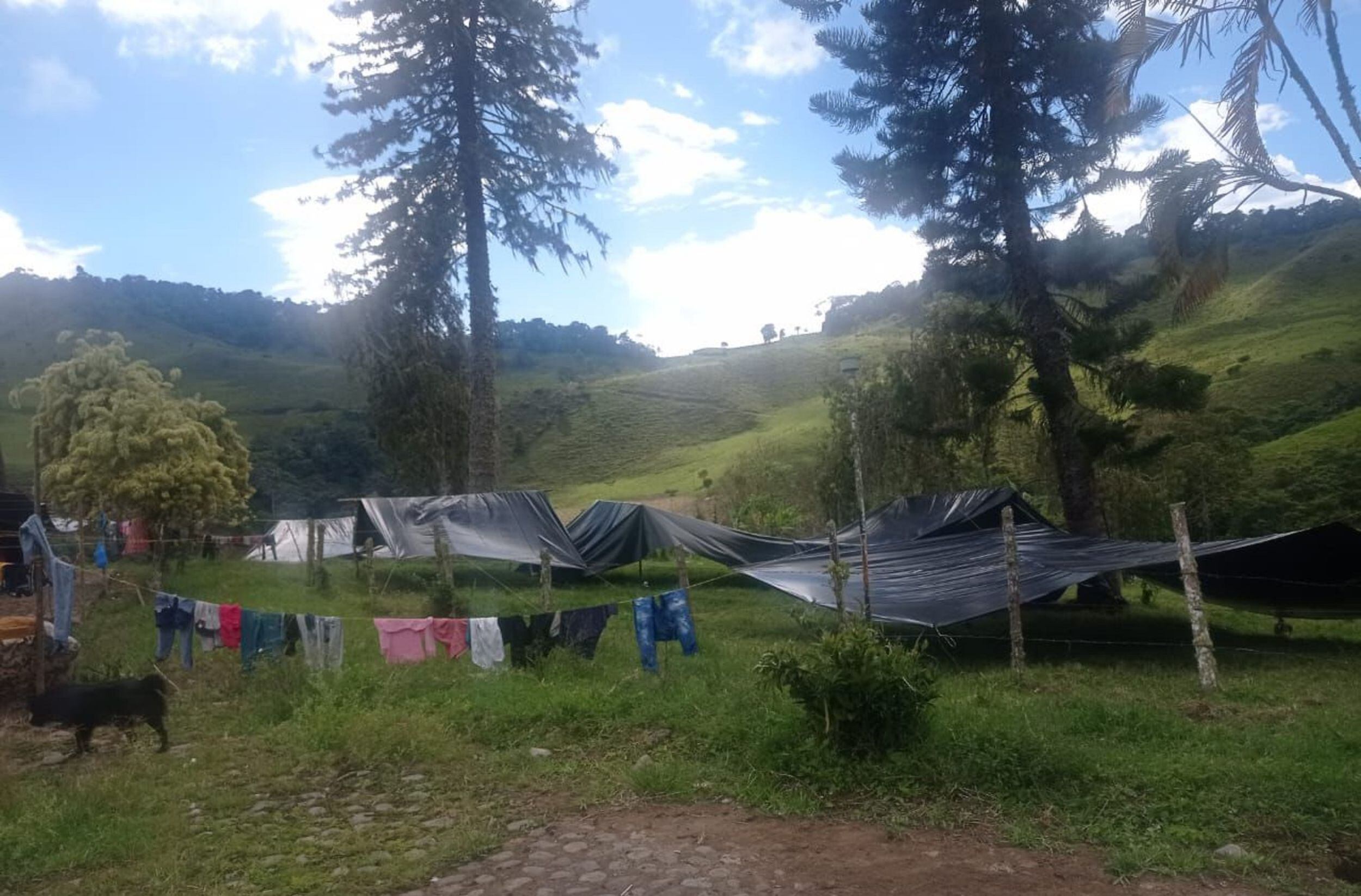 Los propietarios del predio privado advierten que este no ha sido negociado con el gobierno Nacional. Foto: Cortesía.