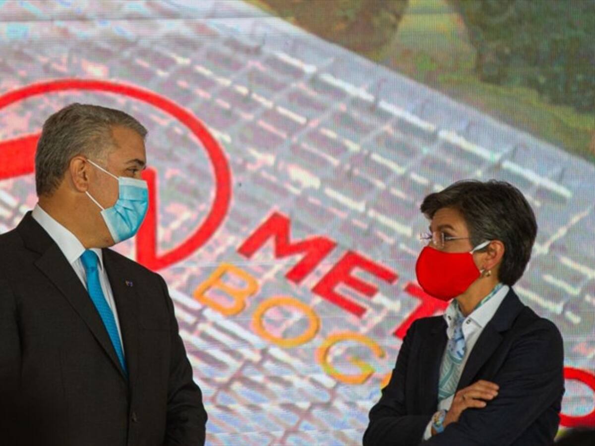 Duque recibió visita de Claudia López y del facilitador de los diálogos en el paro