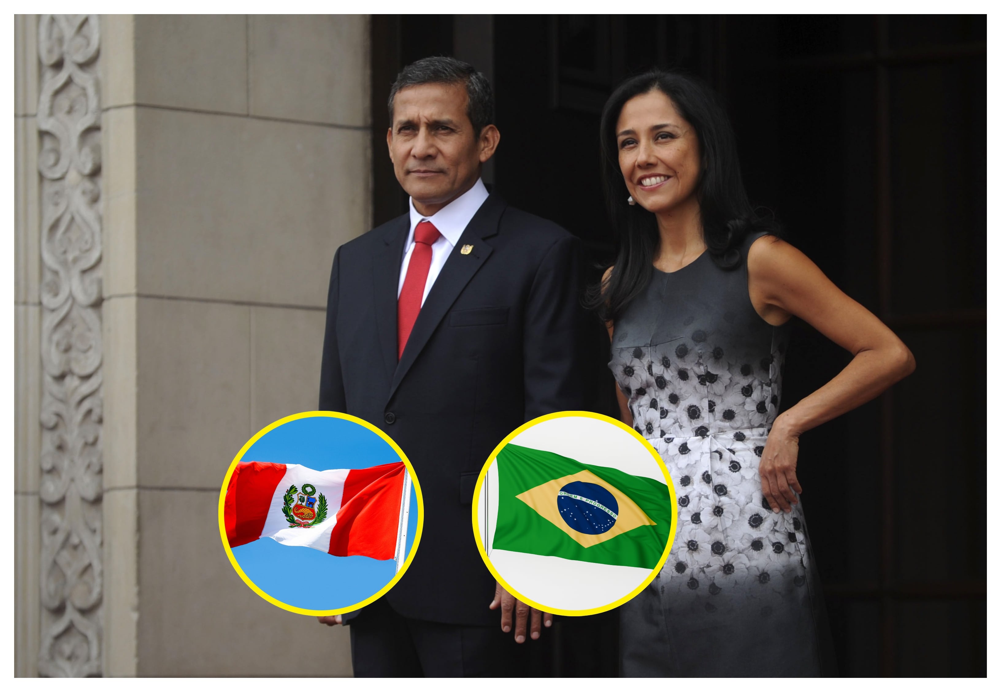 Nadine Heredia y Ollanta Humala Foto: ERNESTO BENAVIDES/AFP/ Milton Rodríguez/ Wong Yu Liand vía Getty Images.