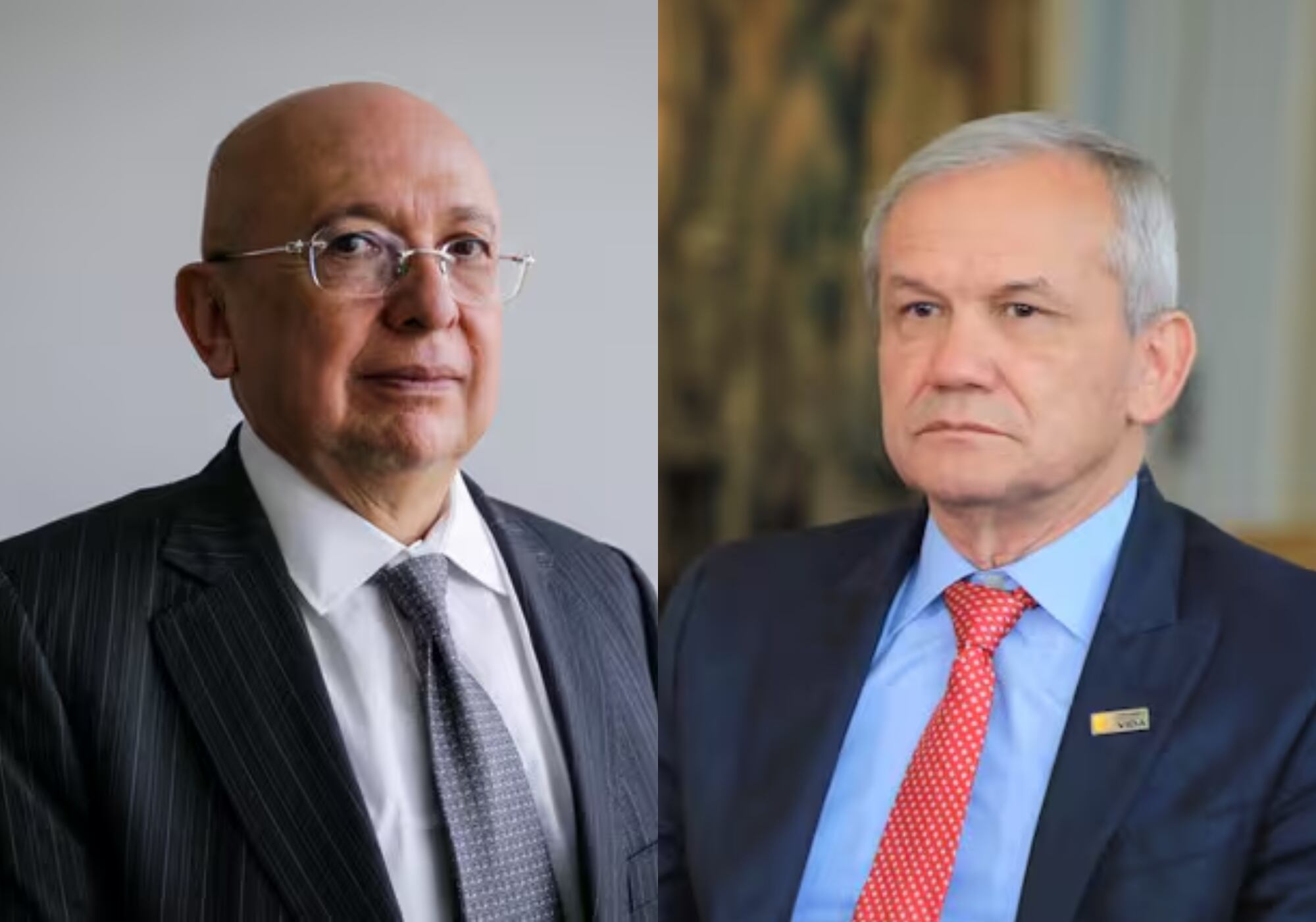 Eduardo Montealegre y Carlos Ramón González