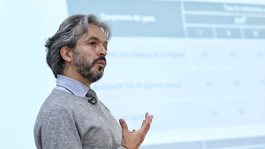 Juan Daniel Oviedo, director del DANE, responde en Sigue La W a las declaraciones del registrador nacional.. Foto: Colprensa - Díaz