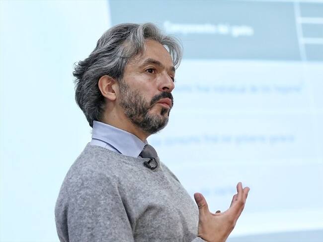 Juan Daniel Oviedo, director del DANE, responde en Sigue La W a las declaraciones del registrador nacional.. Foto: Colprensa - Díaz