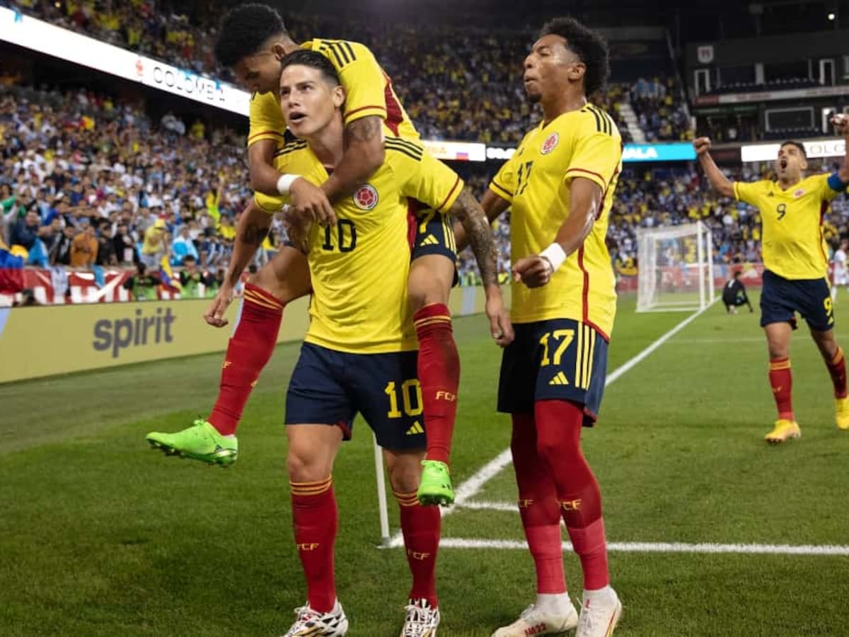 James, Sinisterra, Borré y Asprilla brillaron en la goleada ante Guatemala