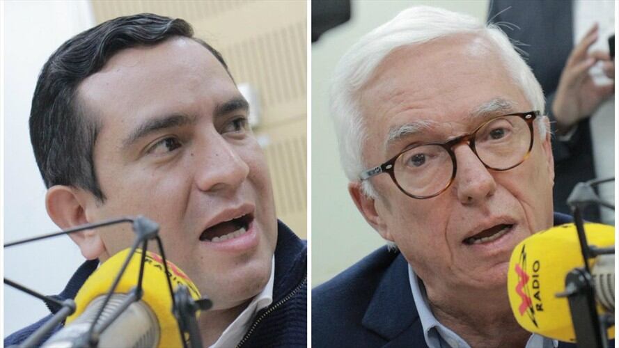 Edward Rodríguez y Jorge Robledo. Foto: W Radio