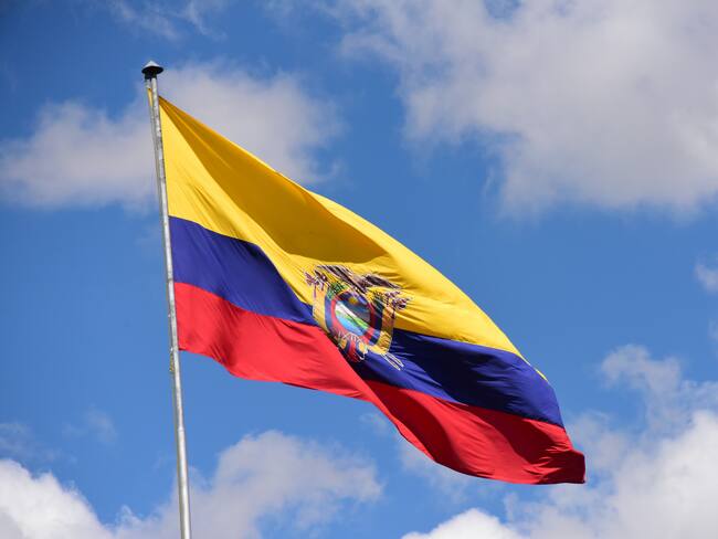 Bandera de Ecuador. Foto: Getty Images.