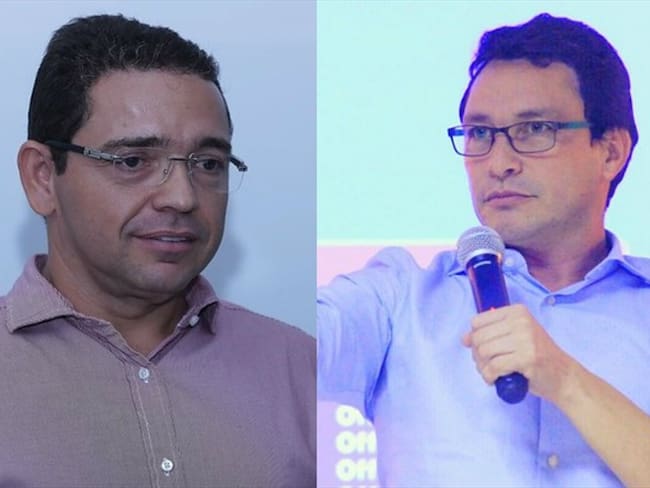 Rafael Martínez y Carlos Caicedo. Foto: Colprensa