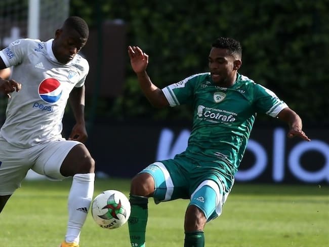 Millonarios perdió su invicto ante La Equidad. Foto: Dimayor