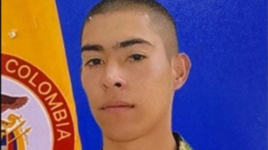 El cuerpo hallado en el río Fucha este fin de semana, corresponde al soldado Javier Estiven Sánchez Beltrán. Foto: Colprensa