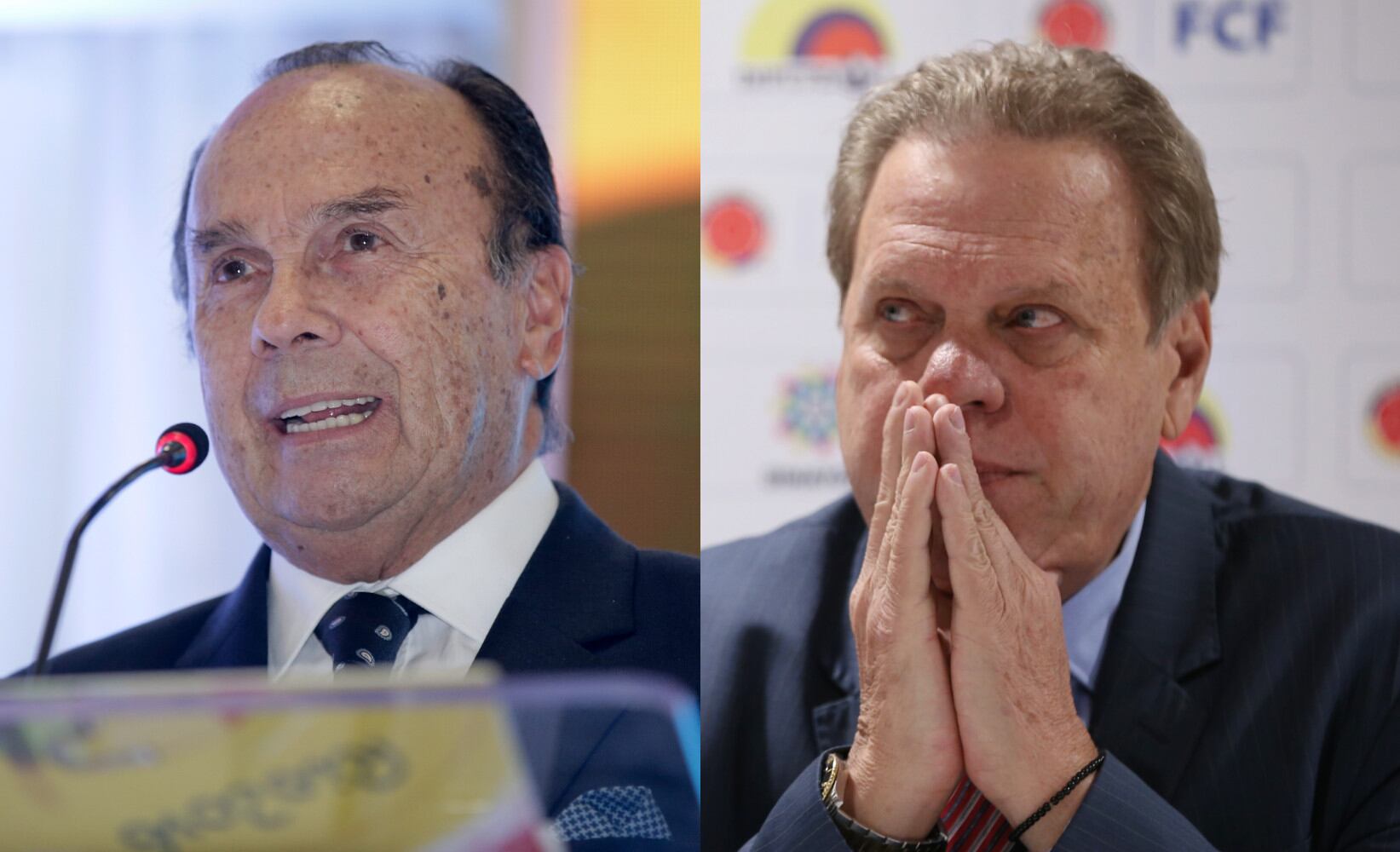 “No te afanes Jesurún, metiste la pata… no salgas con eso de que me sacaron de contexto”: Hernán Peláez al presidente de la Federación Colombiana de Fútbol / FOTO: Colprensa