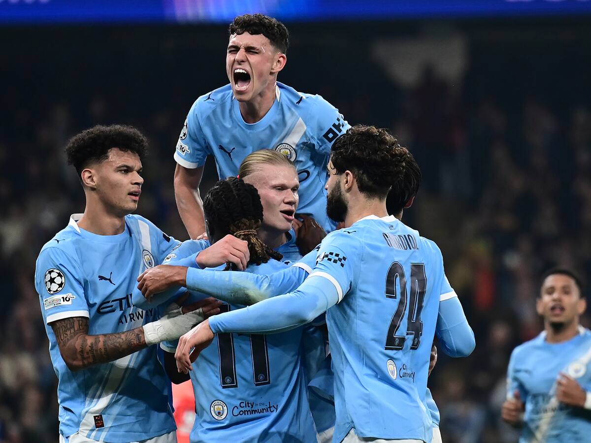 Manchester City le ganó 4-1 al Dortmund en Champions: Haaland marcó por quinto partido consecutivo