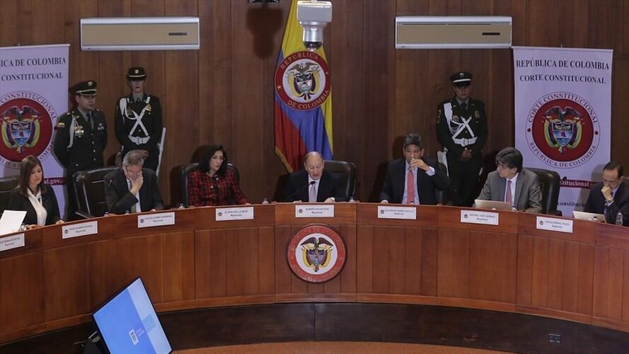 Millonario pulso entre viudas llega a la Corte Constitucional . Foto: Colprensa